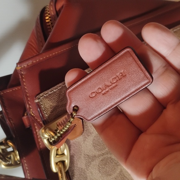 Coach RARE Japan Exclusive Dreamer Coated Canvas/Leather Convertible With Strap - Picture 4 of 9